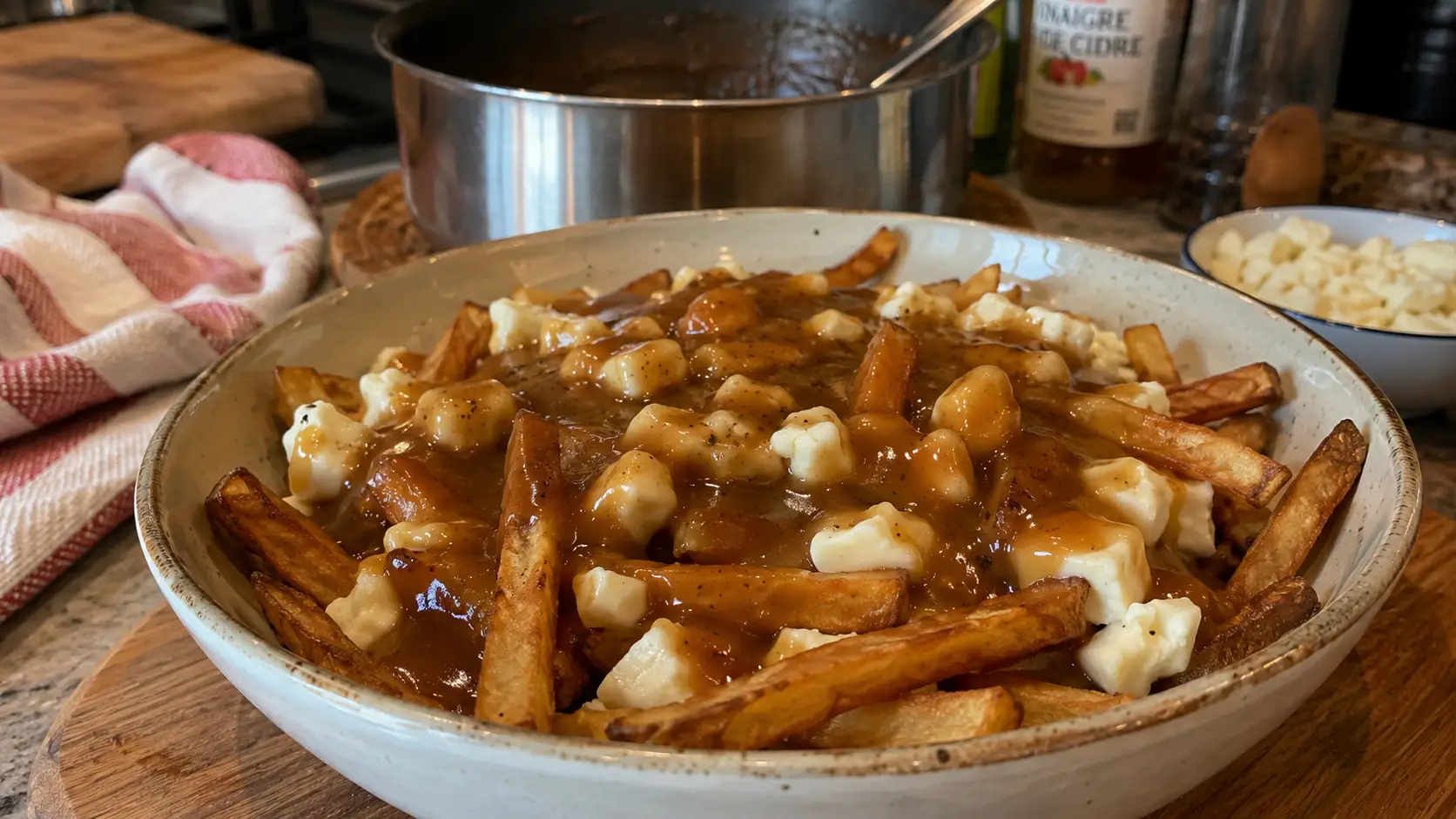Poutine canadienne - Facile fait maison
