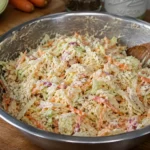 Recette coleslaw (salade de chou a l'americaine) - Facile fait maison