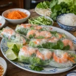 Rouleaux de printemps aux crevettes - Facile fait maison