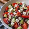 Salade grecque traditionnelle - Facile fait maison