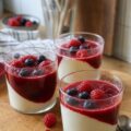 Panna cotta aux fruits rouges - Facile fait maison