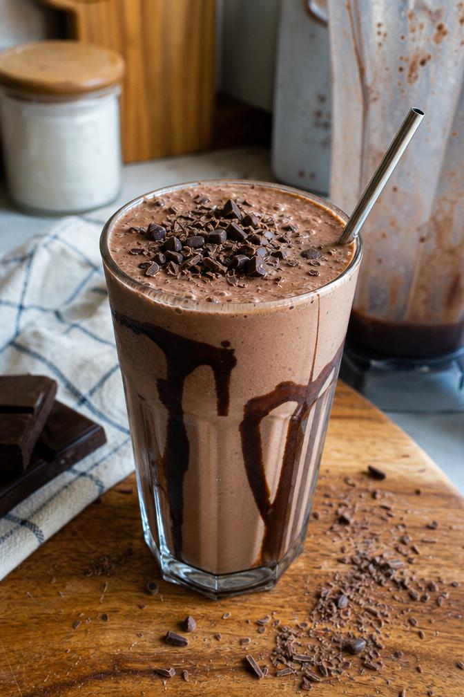 recette milkshake chocolat - Facile fait maison