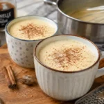 Lait de poule traditionnel (avec option rhum) - Facile fait maison