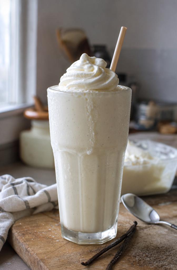 recette milkshake vanille - Facile fait maison