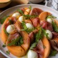 Salade de melon jambon cru - Facile fait maison