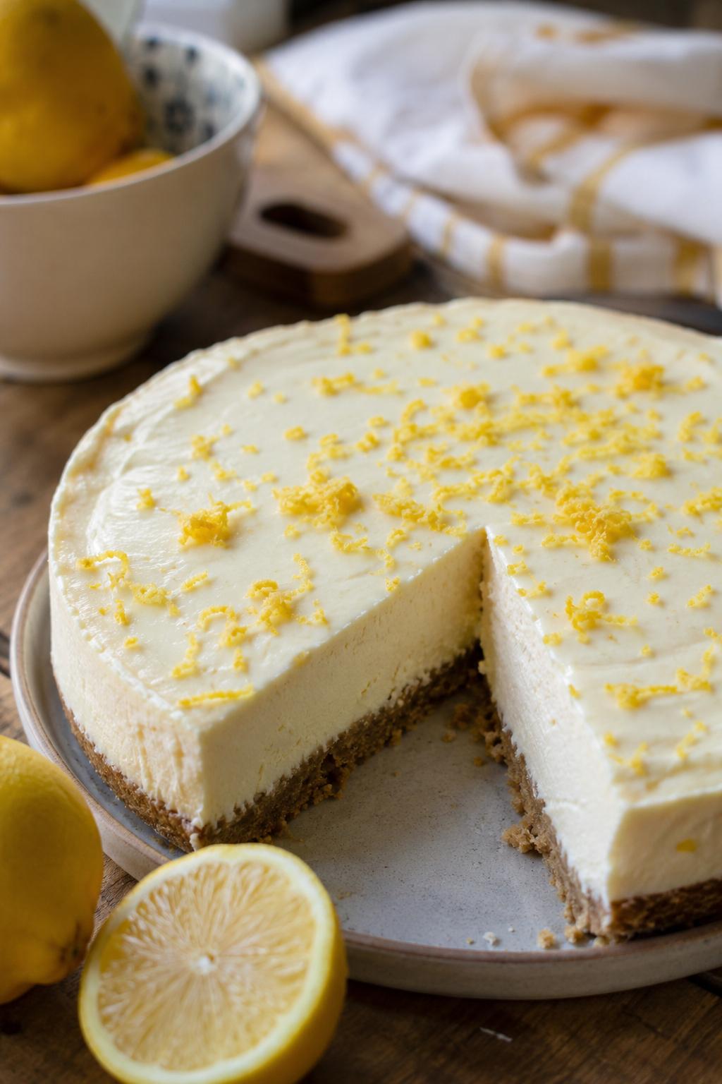 Cheesecake citron sans cuisson - Facile fait maison
