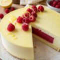 Entremets citron framboise - Facile fait maison