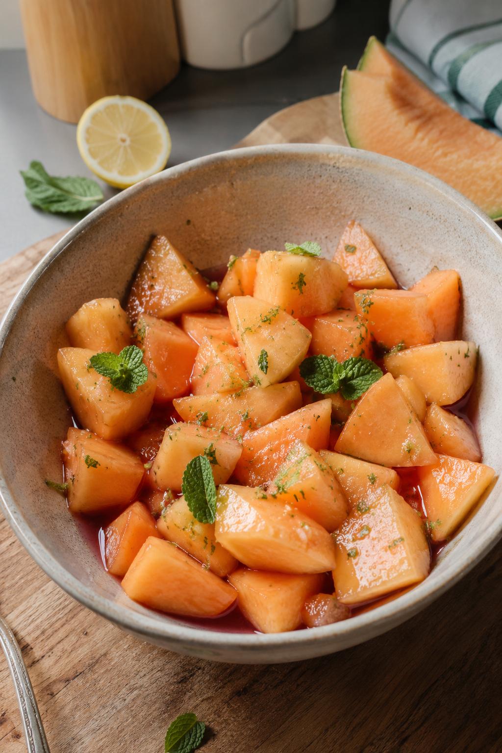 Melon au porto - Facile fait maison