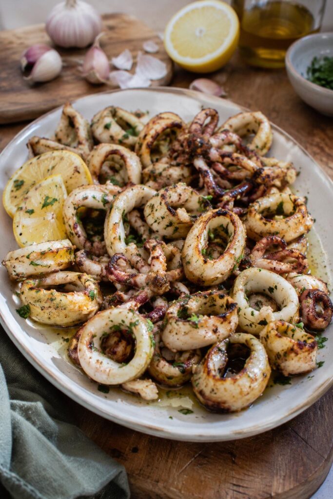 Calamars à la plancha - Facile fait maison