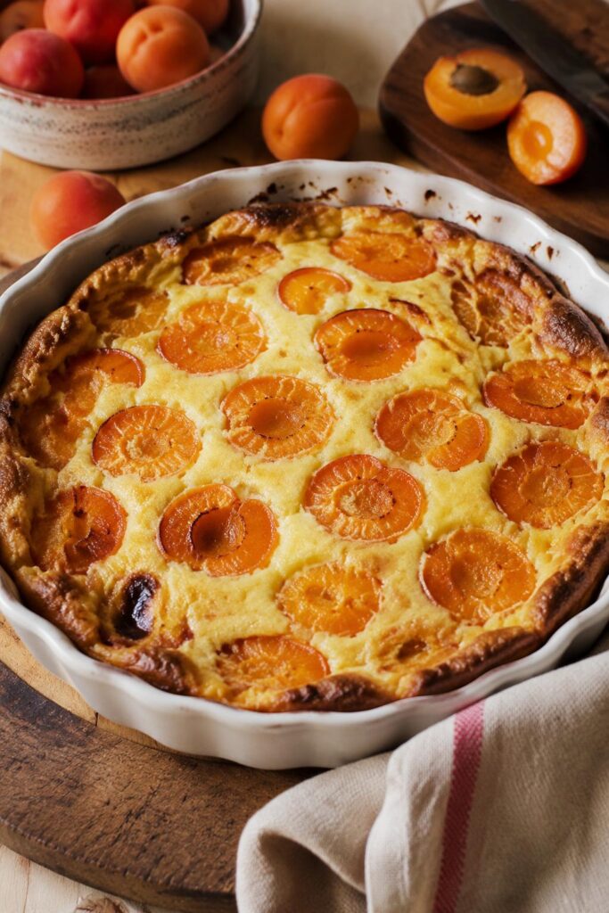 Clafoutis aux abricots - Facile fait maison