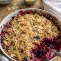 Crumble aux fruits rouges - Facile fait maison