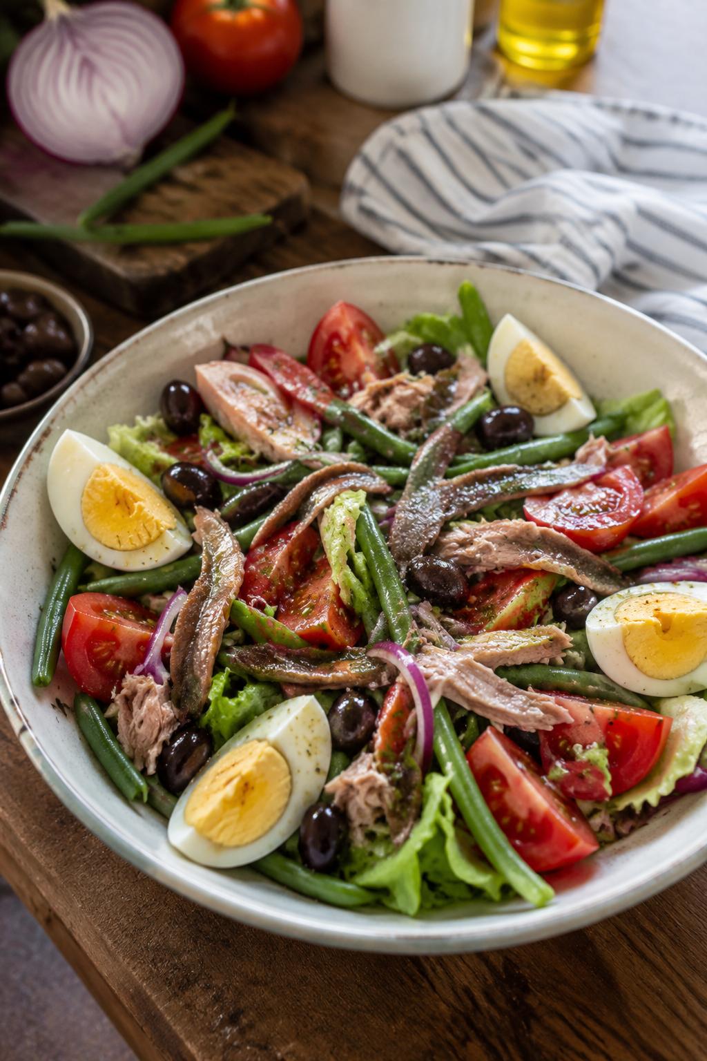 Salade niçoise authentique - Facile fait maison