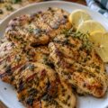Escalopes de poulet grillées aux herbes - Facile fait maison