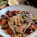 Thon grillé à la provençale - Facile fait maison