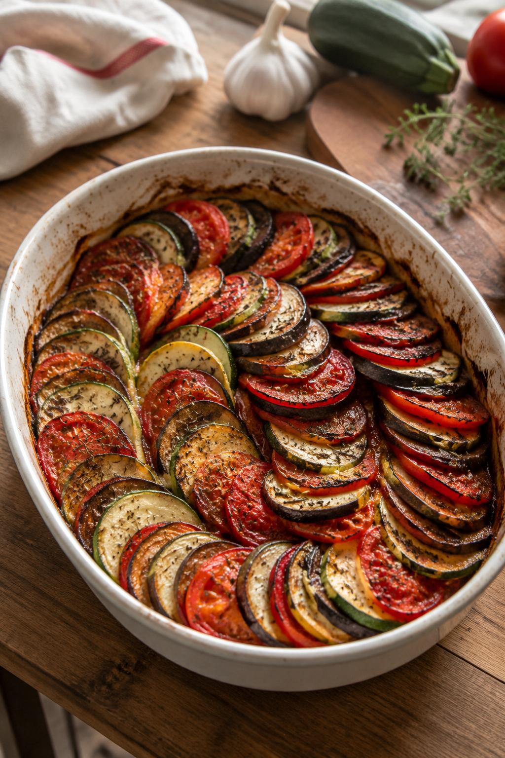 Tian de légumes provençal - Facile fait maison