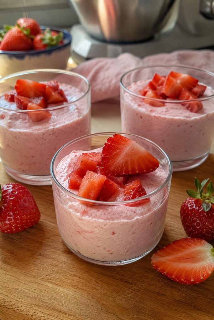 Mousse aux fraises - Facile fait maison