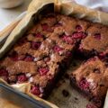 Brownie aux framboises - Facile fait maison