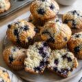 Muffins aux myrtilles - Facile fait maison