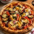 Pizza aux légumes grillés - Facile fait maison