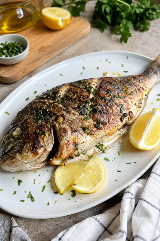 Dorade à la plancha - Facile fait maison