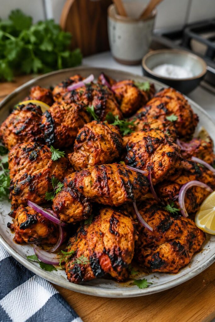 Poulet tikka grillé - Facile fait maison