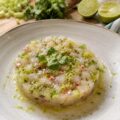 Tartare de daurade au citron vert - Facile fait maison