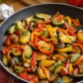 Poêlée de légumes du soleil - Facile fait maison