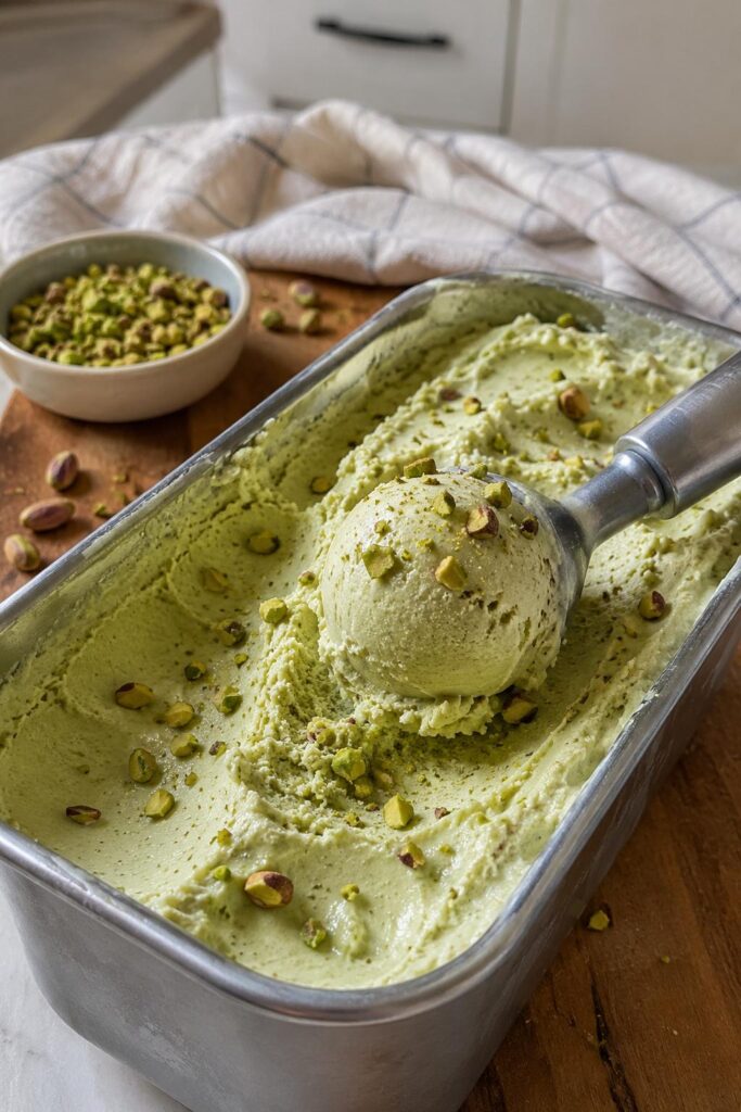 Glace pistache maison - Facile fait maison