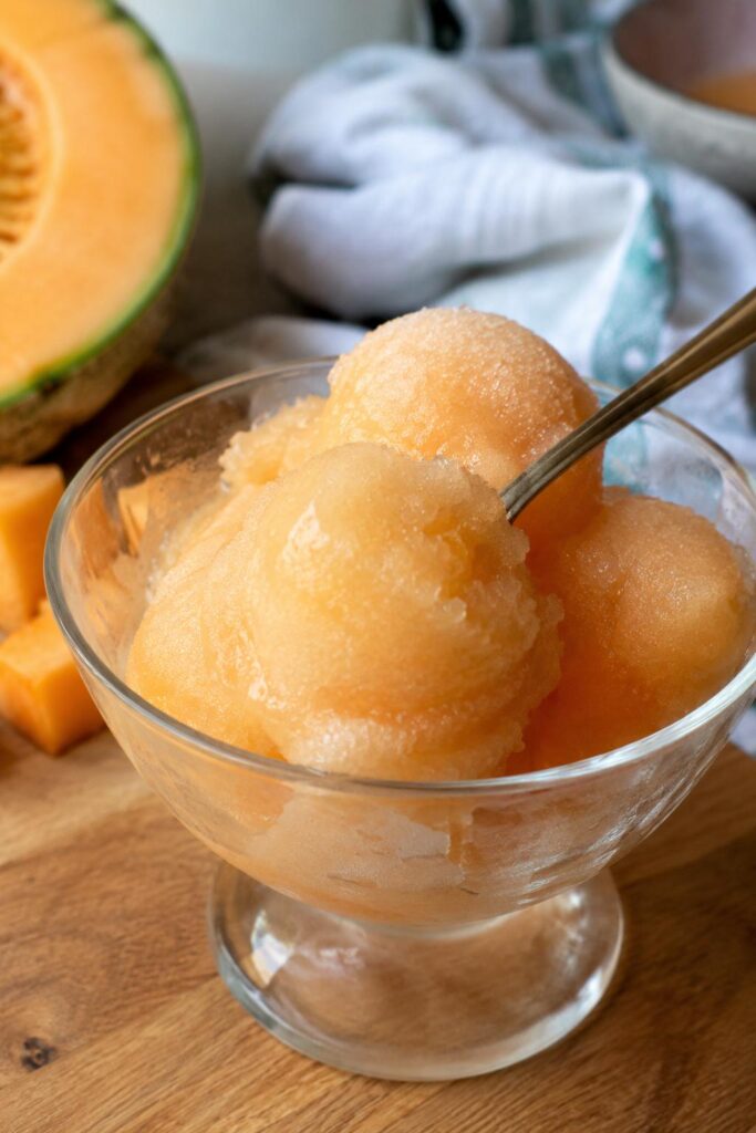 Sorbet melon maison - Facile fait maison