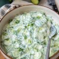 Salade de concombre au yaourt et aneth - Facile fait maison