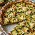 Quiche courgettes chèvre menthe - Facile fait maison