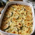 Gratin de courgettes léger - Facile fait maison