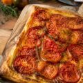 Tarte fine aux tomates et moutarde - Facile fait maison