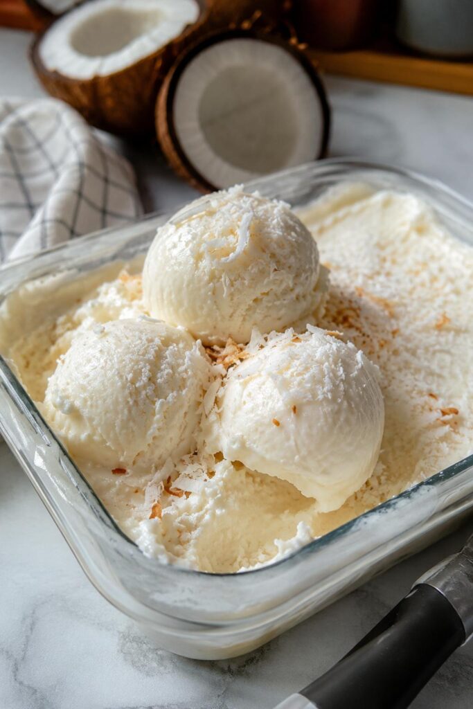 Glace coco maison - Facile fait maison