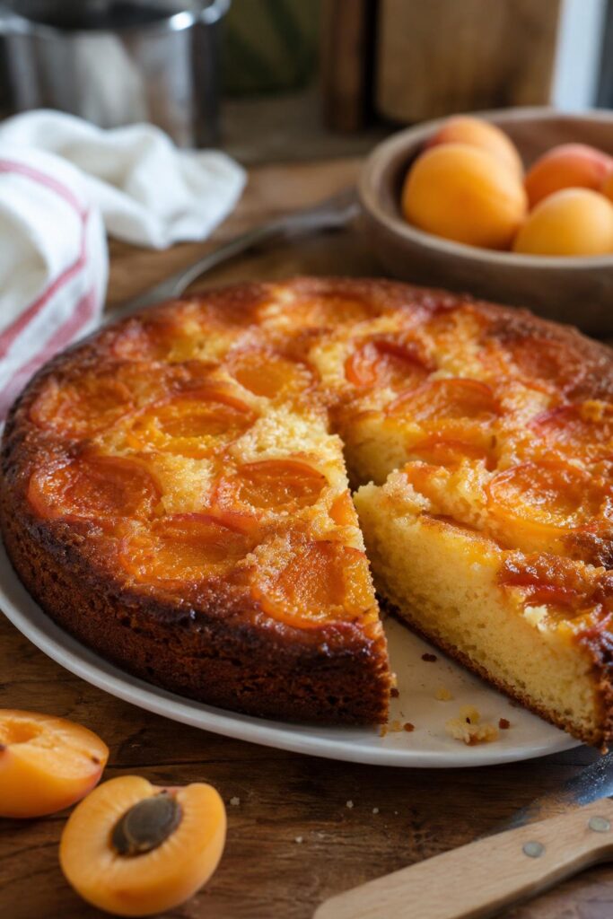 Moelleux aux abricots - Facile fait maison