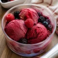 Sorbet fruits rouges maison - Facile fait maison