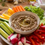 Anchoïade provençale et légumes croquants - Facile fait maison