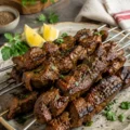 Brochettes d'agneau mariné au cumin - Facile fait maison