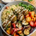 Buddha bowl falafels et légumes d'été - Facile fait maison