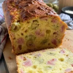 Cake salé jambon et olives - Facile fait maison
