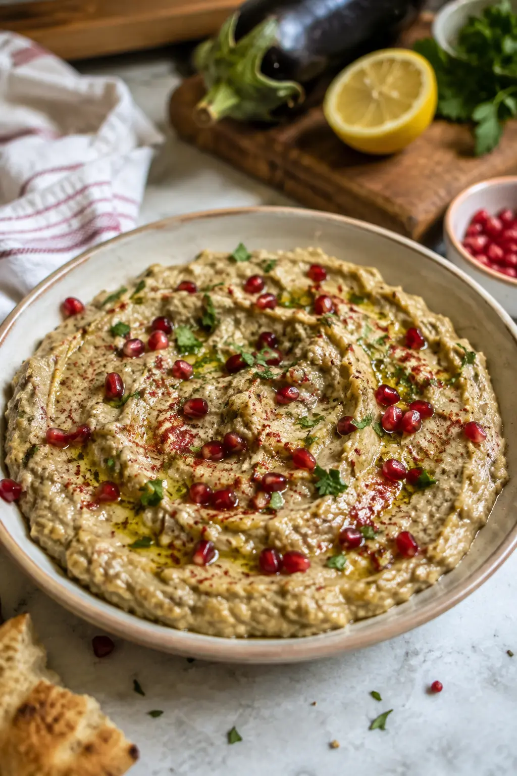 Caviar d'aubergine libanais - Facile fait maison