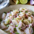 Ceviche de dorade au citron vert - Facile fait maison