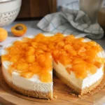 Cheesecake aux abricots sans cuisson - Facile fait maison