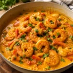 Curry de crevettes au lait de coco - Facile fait maison