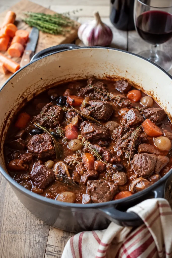 Daube provençale traditionnelle - Facile fait maison