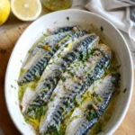 Filets de maquereaux marinés au citron - Facile fait maison
