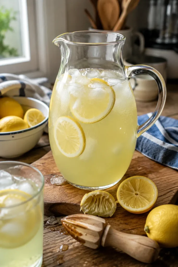 Limonade maison au citron - Facile fait maison