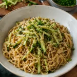 Nouilles froides sésame-concombre - Facile fait maison