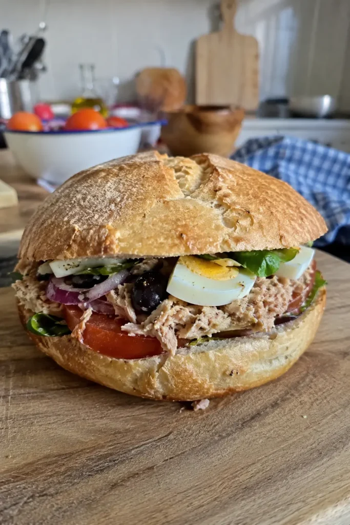 Pan bagnat niçois maison - Facile fait maison