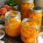 Pêches au sirop maison - Facile fait maison